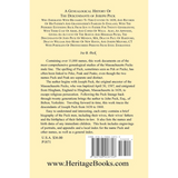 A Genealogical History of the Descendants of Joseph Peck, Who Emigrated With His Family to this Country in 1638 back cover
