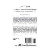 Full Circle: A Directory of Native and African Americans, Windham County, Connecticut, 1650-1900 back cover
