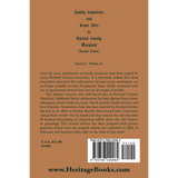 Family Cemeteries and Grave Sites in Harford County, Maryland, Revised Edition back cover