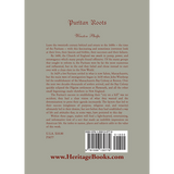 Puritan Roots back cover