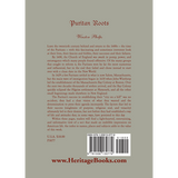Puritan Roots back cover
