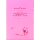 The Georgetown [District of Columbia] Directory for the Year 1830 back cover