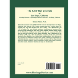 The Civil War Veterans of San Diego: Including Citations to Genealogical Research Sources in San Diego, California back cover