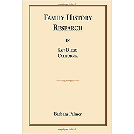 Family History Research in San Diego, California