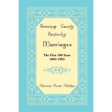 Greenup County, Kentucky Marriages, The First 100 Years, 1803-1903, A-K