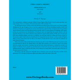 Essex County, Virginia Order Books, Volume 15-16, 1747 to 1751, Executions back cover