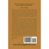 History of Hardwick, Massachusetts back cover
