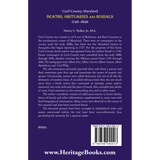 Cecil County, Maryland Deaths, Obituaries and Burials, 1746-1846 back cover