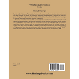 Virginia's Lost Wills: An Index back cover