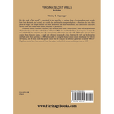 Virginia's Lost Wills: An Index back cover