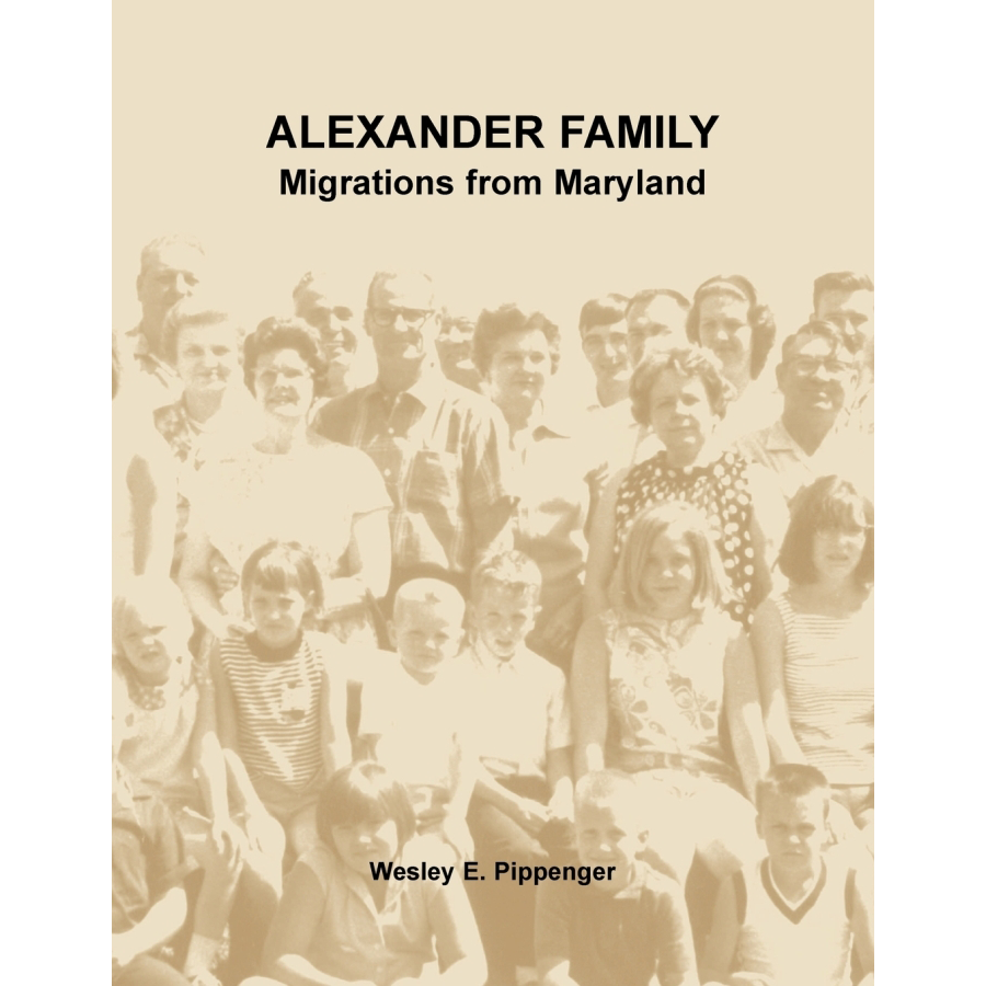 Alexander Family: Migrations from Maryland