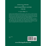 Jurisdictional Histories for Ohio's 88 Counties, 1788-1985 back cover