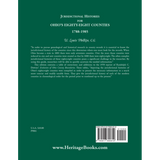 Jurisdictional Histories for Ohio's 88 Counties, 1788-1985 back cover