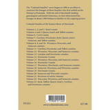 Colonial Families of the Eastern Shore of Maryland, Volume 21 back cover