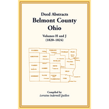Deed Abstracts, Belmont County, Ohio, Volumes H and J (1820-1824)