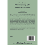 Deed Abstracts, Belmont County, Ohio, Volumes M and N (1828–1830) back cover