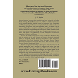 History of the Ancient Ryedales, Volume 1 back cover