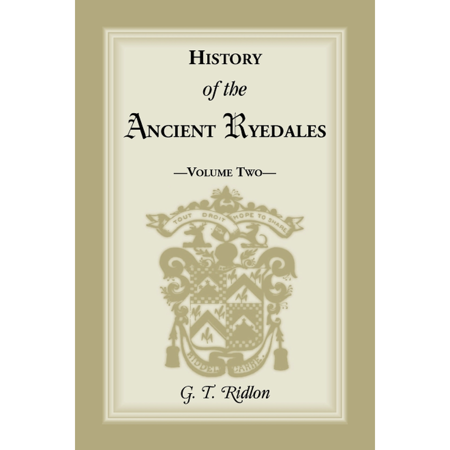 History of the Ancient Ryedales, Volume 2