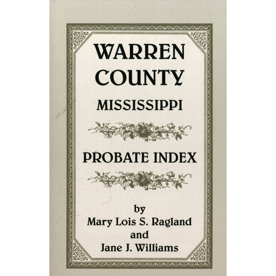 Warren County, Mississippi Probate Index