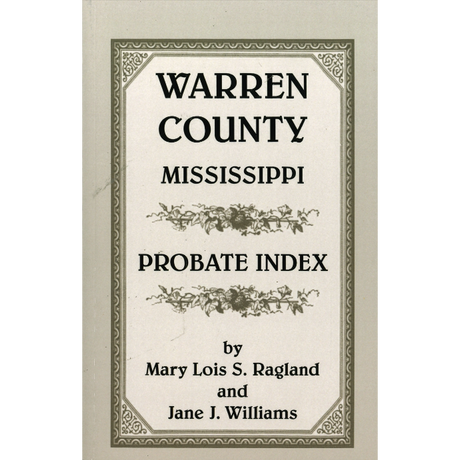Warren County, Mississippi Probate Index