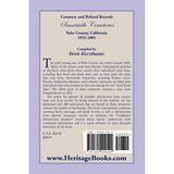 Cemetery and Related Records, Smartsville Cemeteries, Yuba County, California, 1852-2001 back cover