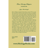 Those Roving Rittgers, Volume 1 back cover