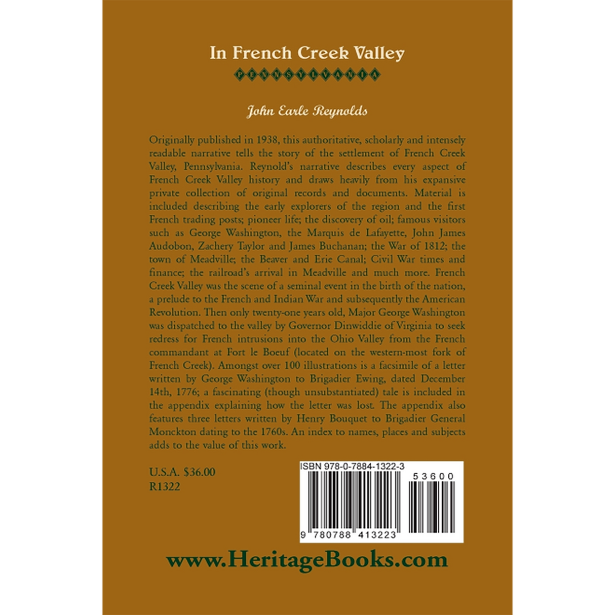 In French Creek Valley, [Pennsylvania] back cover
