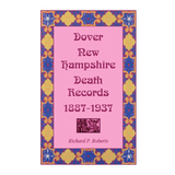 Dover, New Hampshire, Death Records, 1887-1937