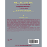 William Riley (1798-1873) of Connecticut and Montgomery County, Pennsylvania back cover