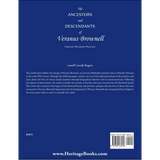 The Ancestors and Descendants of Veranus Brownell, Itinerant Methodist Preacher back cover
