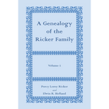 A Genealogy of the Ricker Family volume 2