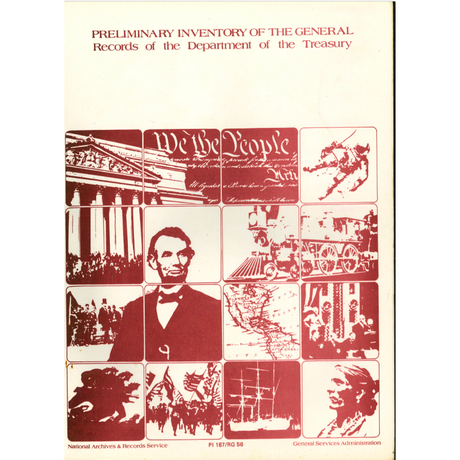 Preliminary Inventory of the General Records of the Department of the Treasury, Record Group 56