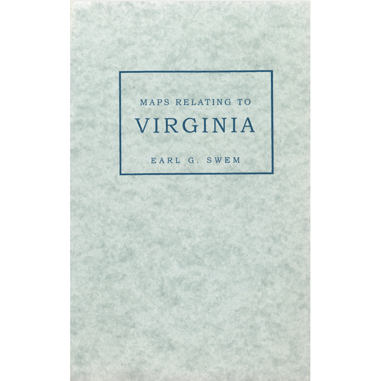 Maps Relating to Virginia