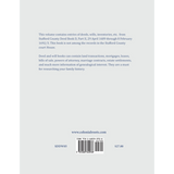 Stafford County, Virginia Deed and Will Book Abstracts, 1689-1693 back cover