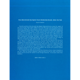 First Alfred Seventh Day Baptist Church Membership Records, Alfred [Allegany County], New York