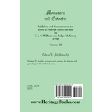 Monocacy and Catoctin, Volume 3 back cover