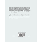 Fairfax County, Virginia Deed Book Abstracts 1795-1796 back cover