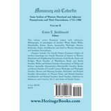 Monocacy and Catoctin, Volume 2 back cover