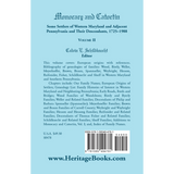 Monocacy and Catoctin, Volume 2 back cover