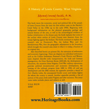 A History of Lewis County, West Virginia back cover