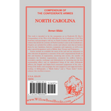 Compendium of the Confederate Armies: North Carolina back cover