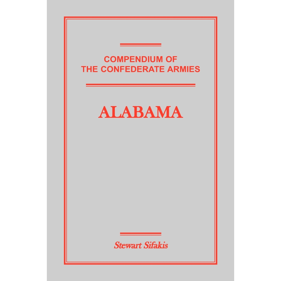 Compendium of the Confederate Armies: Alabama