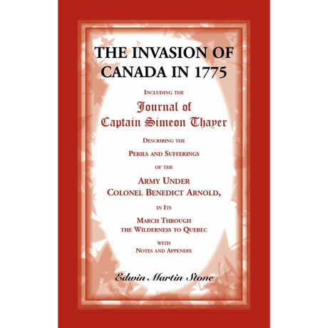 The Invasion of Canada in 1775