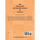 The Sweet-Jaynes and Related Families of Michigan back cover