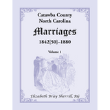 Catawba County, North Carolina Marriages, 1842[50] -1880