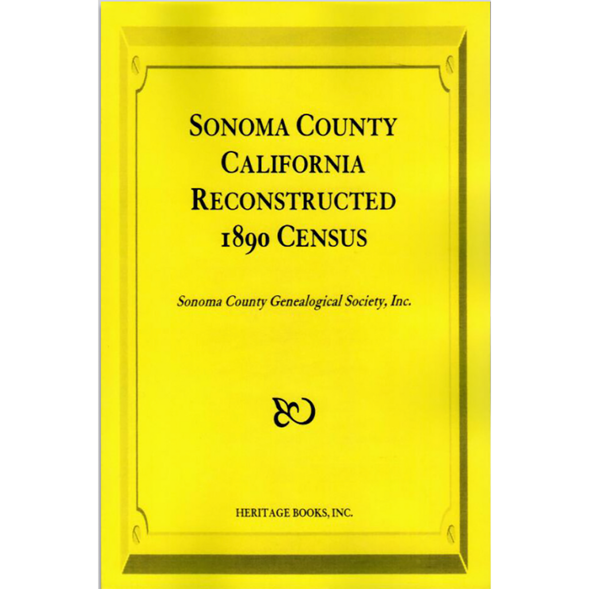 Sonoma County, California Reconstructed 1890 Census