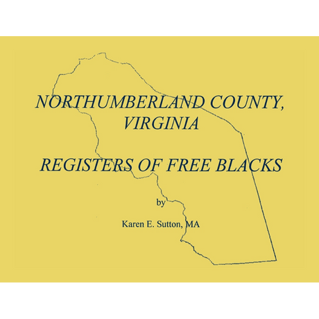 Northumberland County, Virginia Registers of Free Blacks