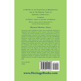 A History of the Plantation of Menunkatuck and of the Original Town of Guilford, Connecticut back cover
