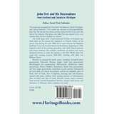 John Vert and His Descendants from Scotland and Canada to Michigan back cover