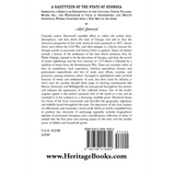 A Gazetteer of the State of Georgia back cover